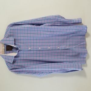Mens tattersall of london 17 ,  34/35 dress shirt